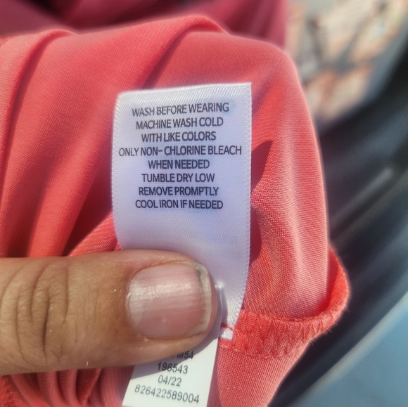 AB Studio pink summer / pool dress size S - Picture 7 of 8